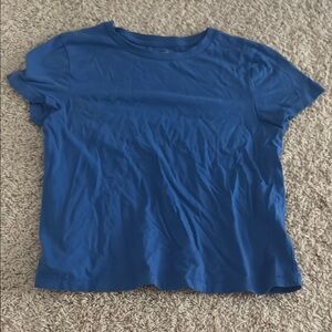 Universal Thread Fitted Blue Short Sleeve T-Shirt